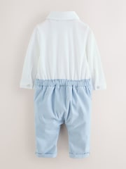 Azul - Baker by Ted Baker Smart Mockable Romper - Imagen 2 de 9