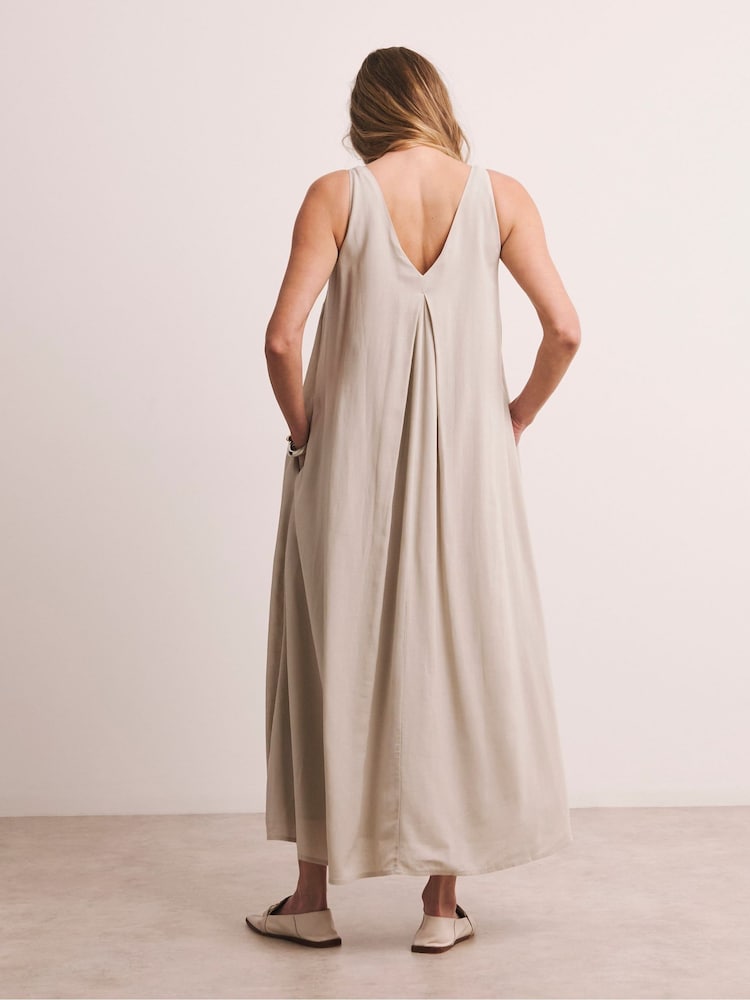 Anthology By JD Williams Natural Mix Pleat Dress - Image 5 of 5