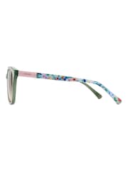 Joules Green Round Sunglasses - Image 3 of 5