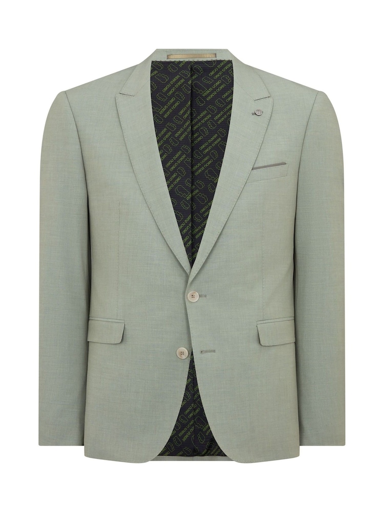 Remus Uomo Slim Fit Stretch Suit Jacket - Image 5 of 5