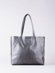 Lakeland Leather Silver Tarnly Tote Bag - Image 2 of 7