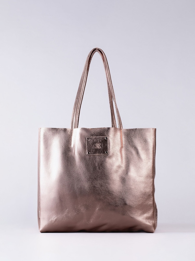 Lakeland Leather Pink Tarnly Tote Bag - Image 2 of 6