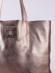 Lakeland Leather Pink Tarnly Tote Bag - Image 4 of 6