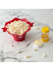 CHEFN Red No-Oil Air-Popped Microwave Popcorn Maker - Image 1 of 4