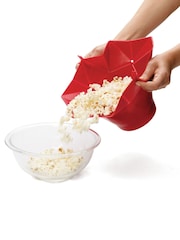 CHEFN Red No-Oil Air-Popped Microwave Popcorn Maker - Image 2 of 4