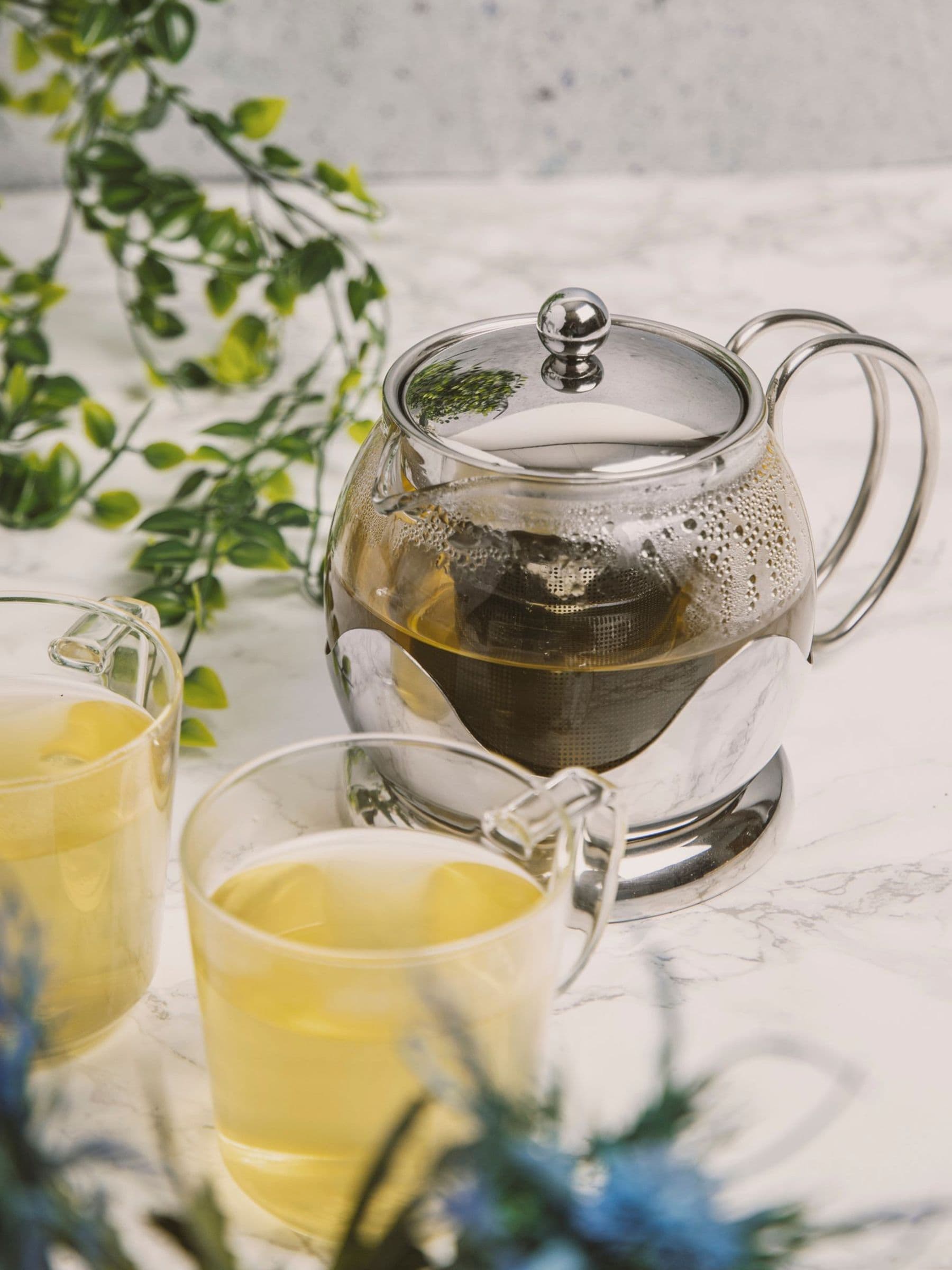 La Cafetiere Le Teapot Glass Loose Leaf Teapot With Infuser - Silver / 17.5Cm - Image 4