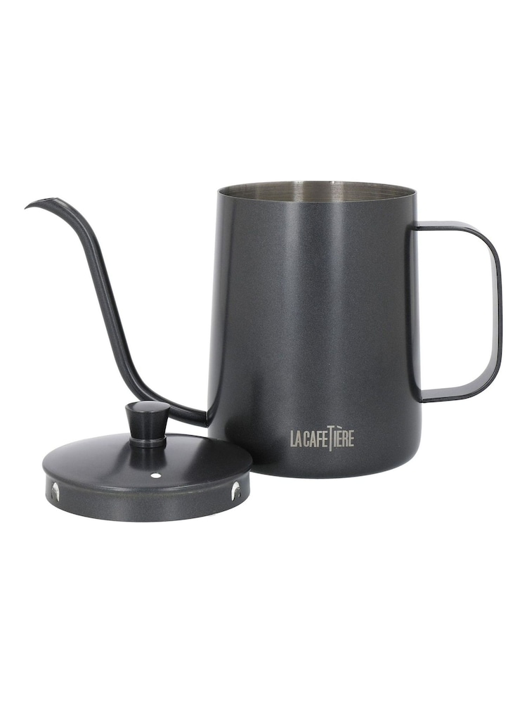 La Cafetiere Black Stainless Steel Black Stovetop Goose Neck Kettle - Image 4 of 4 La Cafetiere Black Stainless Steel Black Stovetop Goose Neck Kettle - Image 4 of 4