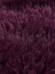 Burgundy Faux Fur Gilet - Image 2 of 3