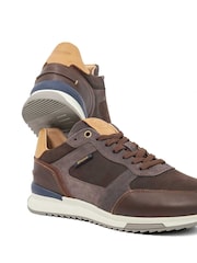 Dune London Brown Teffy Colourblock Runner Trainers - Image 5 of 5