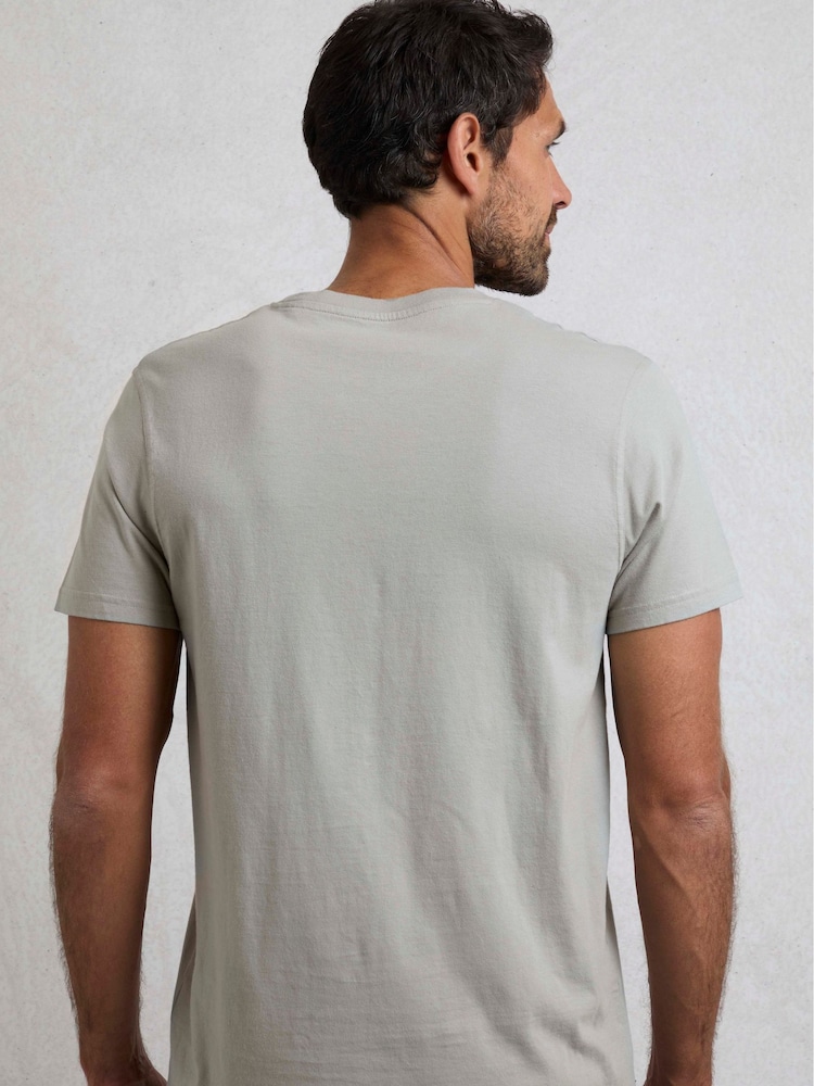 Weird Fish Grey Carp Side Artist 100% Cotton T-Shirt - Image 2 of 6 Weird Fish Grey Carp Side Artist 100% Cotton T-Shirt - Image 2 of 6