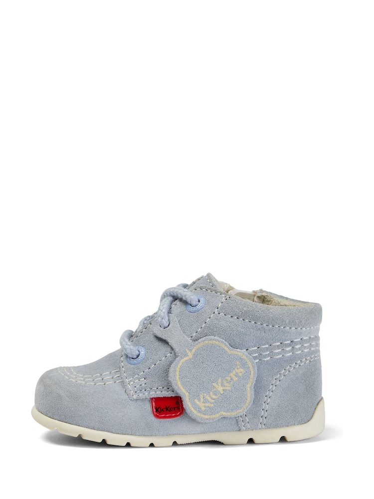 Kickers Blue Baby Kick Hi Shoes - Image 1 of 6