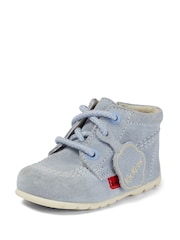 Kickers Blue Baby Kick Hi Shoes - Image 2 of 6