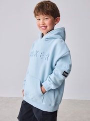 Baker by Ted Baker Oversized Embossed Hoodie - Image 1 of 11