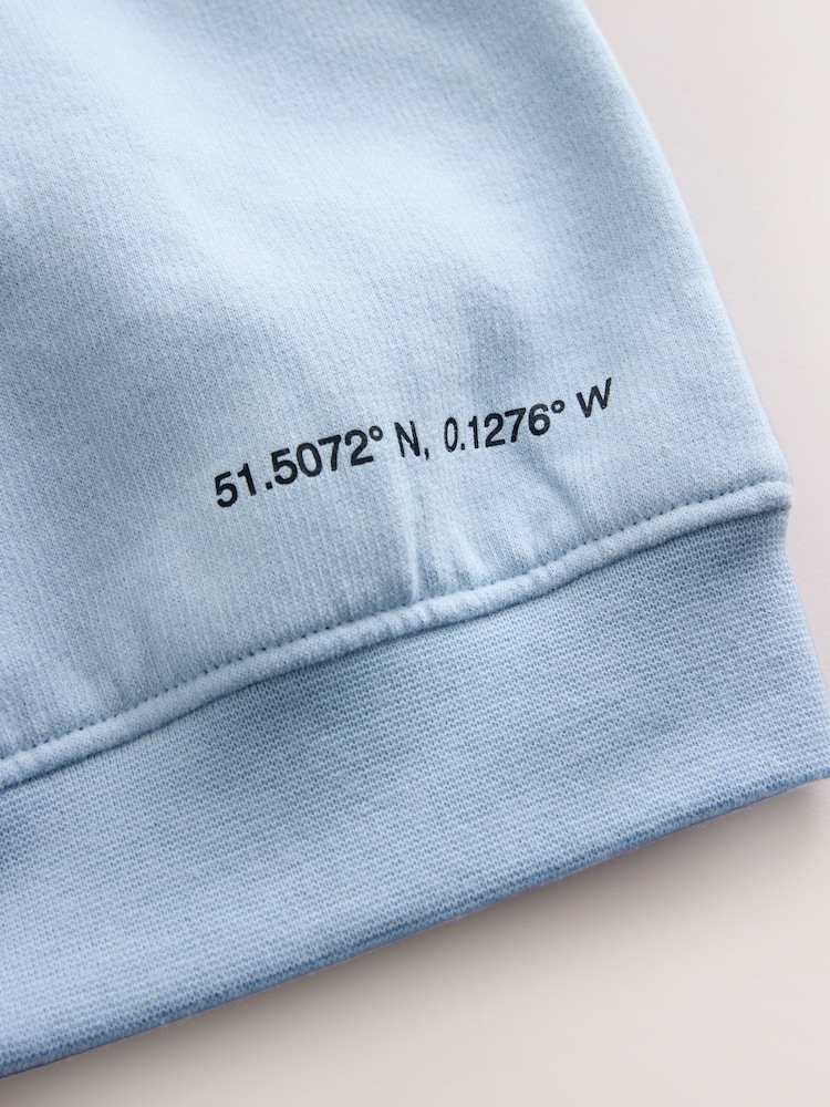 Baker by Ted Baker Oversized Embossed Hoodie - Image 11 of 11