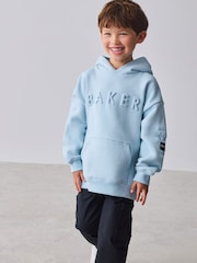 Baker by Ted Baker Oversized Embossed Hoodie - Image 3 of 11