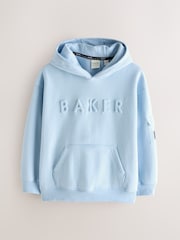 Baker by Ted Baker Oversized Embossed Hoodie - Image 6 of 11