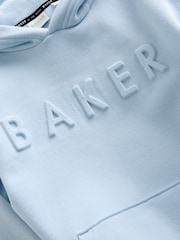 Baker by Ted Baker Oversized Embossed Hoodie - Image 8 of 11