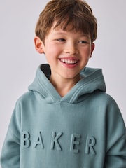 Baker by Ted Baker Oversized Embossed Hoodie - Image 5 of 11
