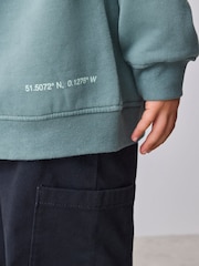 Baker by Ted Baker Oversized Embossed Hoodie - Image 7 of 11