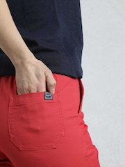 Weird Fish Red Kinnie Summer Shorts - Image 4 of 8