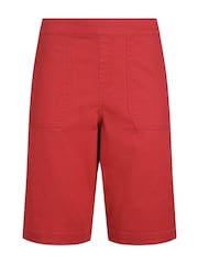 Weird Fish Red Kinnie Summer Shorts - Image 7 of 8