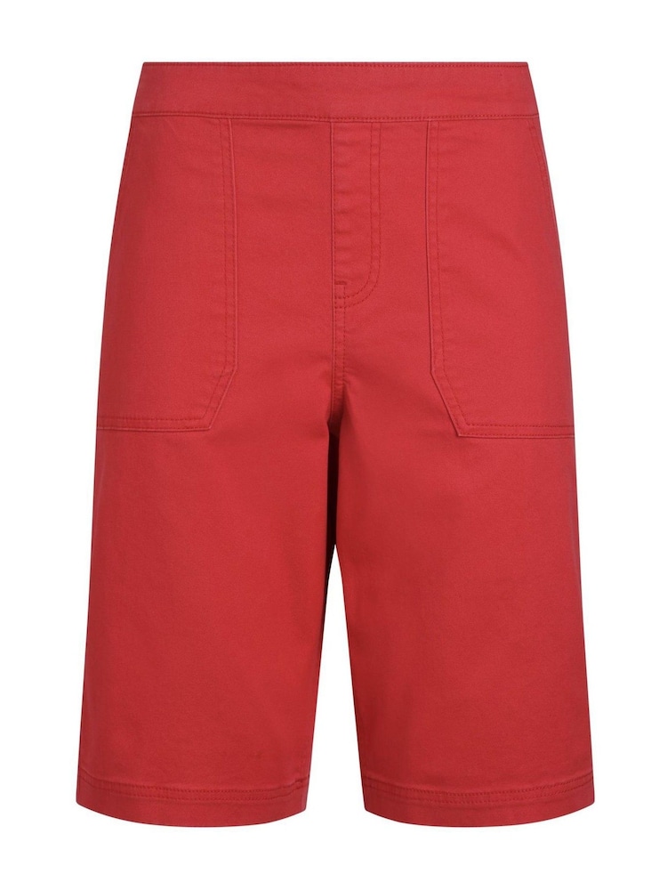 Weird Fish Red Kinnie Summer Shorts - Image 7 of 8