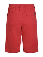 Weird Fish Red Kinnie Summer Shorts - Image 8 of 8