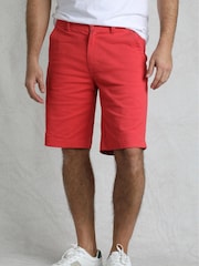 Weird Fish Red Rayburn Flat Front Shorts - Image 1 of 7