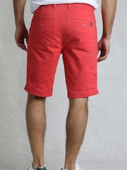 Weird Fish Red Rayburn Flat Front Shorts - Image 2 of 7