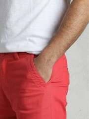 Weird Fish Red Rayburn Flat Front Shorts - Image 4 of 7