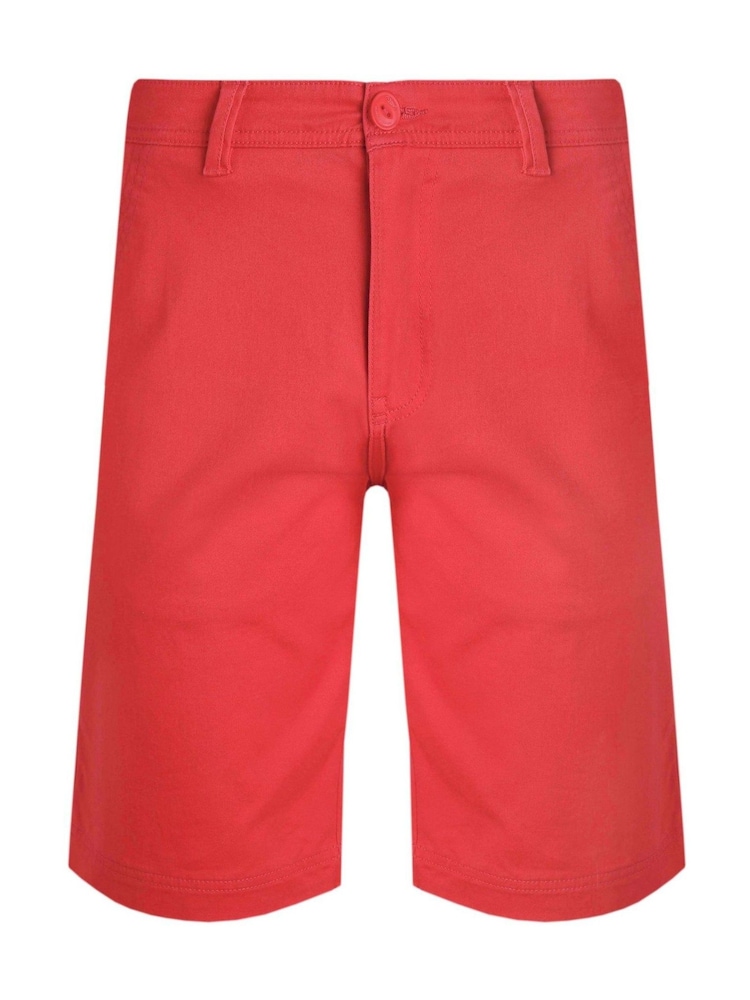 Weird Fish Red Rayburn Flat Front Shorts - Image 7 of 7