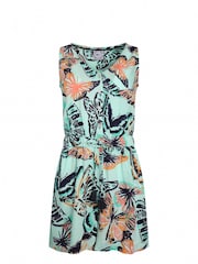 Weird Fish Mare Viscose Printed Playsuit - Imagen 6 de 7