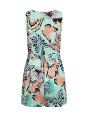 Weird Fish Mare Viscose Printed Playsuit - Imagen 7 de 7