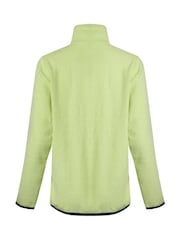 Weird Fish Green Odina Quarter Zip Textured Fleece - Image 8 of 8