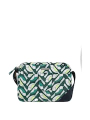 Weird Fish Green Corrie Printed Cross-Body Bag - Image 3 of 5