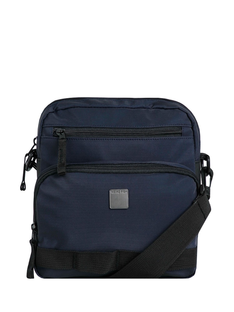 Weird Fish Blue Crowley Commuter Cross-Body Bag - Image 1 of 7