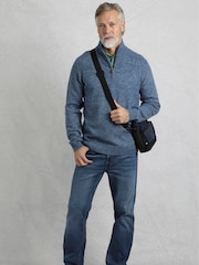 Weird Fish Blue Crowley Commuter Cross-Body Bag - Image 6 of 7