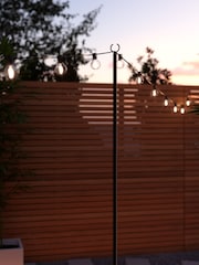 SolarCentre Black Farnworth Festoon 2.7m Height Adjustable Pole - Image 1 of 2