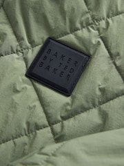 Baker by Ted Baker Sage Green Quilted Jacket - Bild 4 von 8