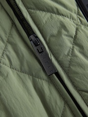 Baker by Ted Baker Sage Green Quilted Jacket - Bild 6 von 8