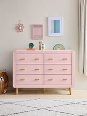 Dusky Pink Kids Alix Chest Of Drawers - Image 2 of 9