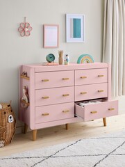 Dusky Pink Kids Alix Chest Of Drawers - Image 3 of 9