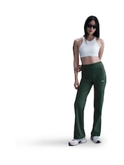 Nike Black High Waisted Flared Leggings - Image 1 of 10