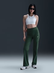 Nike Black High Waisted Flared Leggings - Image 6 of 10
