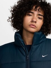 Nike Navy Classic Puffer Gilet - Image 4 of 7