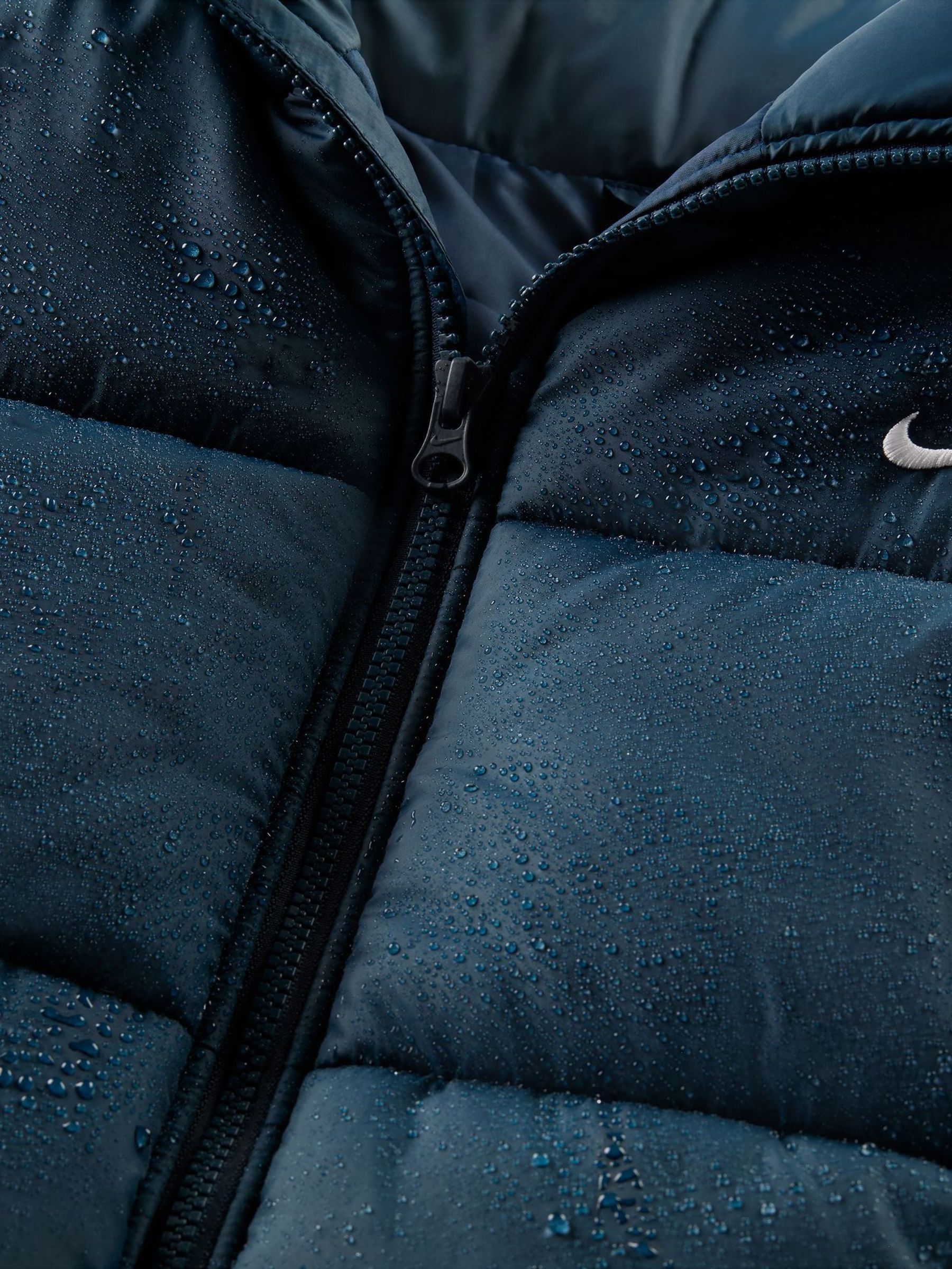 navy nike body warmer