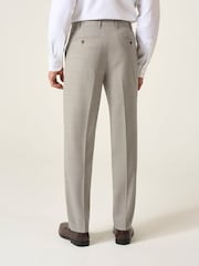 Skopes Natural Tailored Fit Check Charlie Suit Trousers - Image 1 of 4