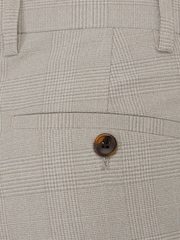 Skopes Natural Tailored Fit Check Charlie Suit Trousers - Image 4 of 4