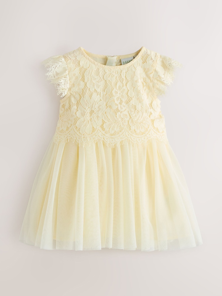 Buy Baker by Ted Baker Lace Mesh Dress from Next USA Buy Baker by Ted Baker Lace Mesh Dress from Next USA