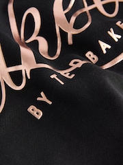 Baker by Ted Baker 2 Piece Oversized Metallic Script Logo Hoodie & Joggers Set - Imagen 3 de 6